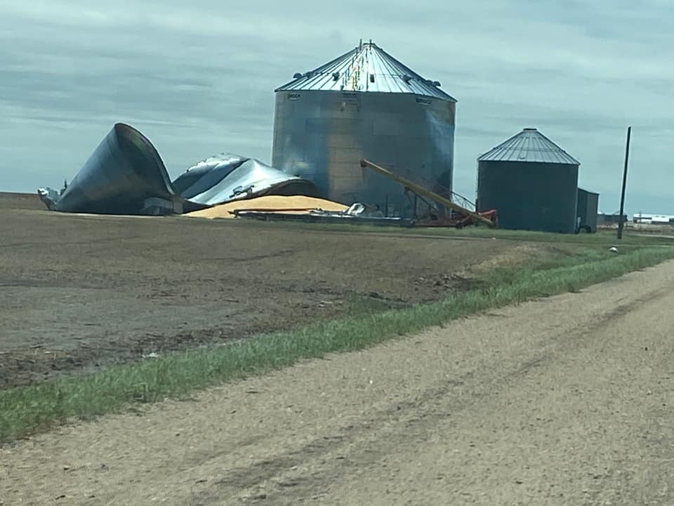 June 1415th, 2022 EF2 Tornado Touches Down Near Lushton, Multiple Rounds Of Large Hail Across